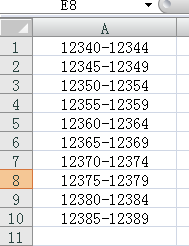 电子表格中  这样规律的数字如何实现下拉。