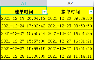 excel表格中如何快速判断一列时间是否在另一时间+2小时内？