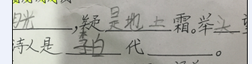 诗人是李白，代后面怎么填，谢谢