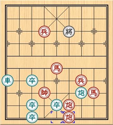 中国象棋红先胜