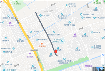 想知道：上海市 上海松江 畹町路 在哪？