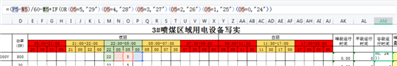 表格中如果填写5，则判定5为29，后面表格计算时则用29去减；如果填4，则判定4为28...