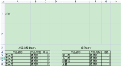 查找，A后的B，是否等于，C列后的D