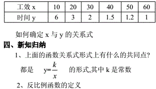 反比例函数阿教案3.doc