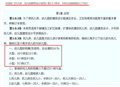 哪里规定民办幼儿园规模分为大型（10个班至12个班）、中型（6个班至9个班）和小型（5个班以下）。