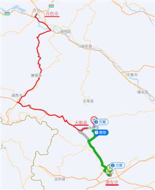 想知道：百色市 大新县 在哪？