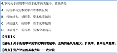 关于折现率与资本化率，下列说法正确的有（ ）。  A、折现率与资本化率有本质上的区别