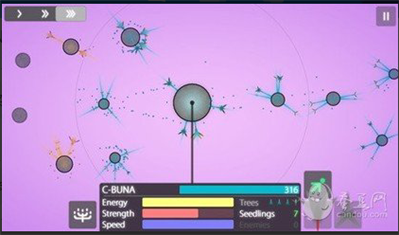 忘了叫什么，游戏有好几个模式，是一群战斗机一样的细菌在星球（细胞？）间战斗，占领星球，想问叫什么