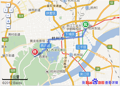 杭州东站到灵隐寺有多少公里