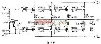 场效应功放路线图