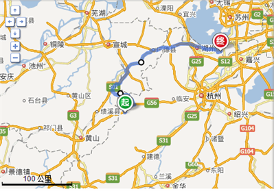 杭州大明山与浙江南浔古镇相距多少公里?