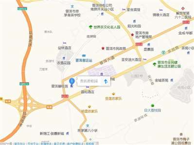 想知道：普洱市 普洱市碧桂园 在哪？